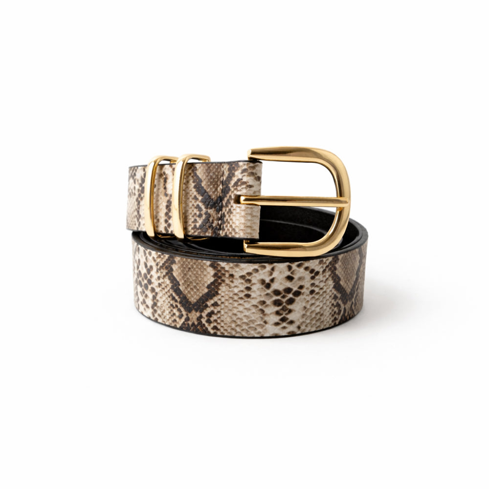 K&Co. Petal Series Fashion Belt - SNAKE